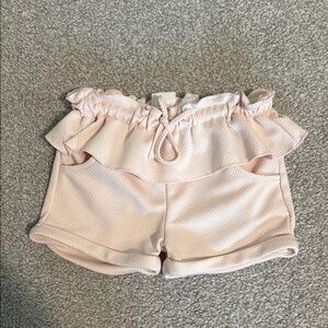 Kardashian Kids Ruffled Pink Shorts
